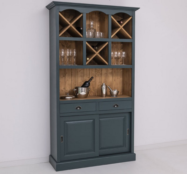 Barschrank Thekenschrank PS697 Landhaus-Stil