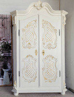 Bauernschrank Kleiderschrank Barockstil Upcycling Handarbeit Bauernschrank Kleiderschrank Barockstil Upcycling Handarbeit