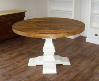 Esstisch im nostalgischen Klostertisch-Stil PS624, 100% Massivholz Esstisch im nostalgischen Klostertisch-Stil PS624, 100% Massivholz