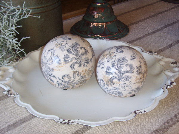Deko Kugeln 2er Set