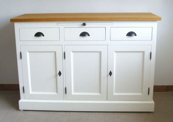 Klassisches Sideboard OS232BAS, Massivholz