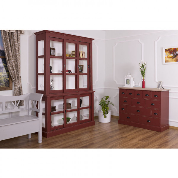 Glasschrank Vitrine PS596Bas+Sup, P004++P029A, innen P004