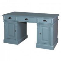 Schreibtisch Classic AS115 Gründerzeit-Stil einfarbig lackiert Schreibtisch Classic AS115 Gründerzeit-Stil einfarbig lackiert