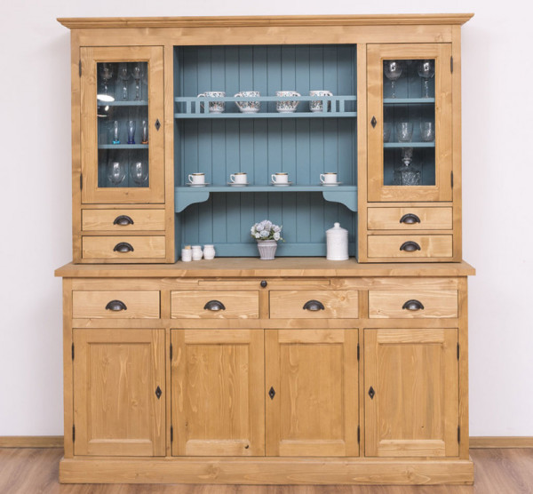 Küchenschrank Küchenbuffet, zweifarbig P002 P008