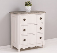 Commode Galbée Kommode PS448 im antiken Stil 80 cm Commode Galbée Kommode PS448 im antiken Stil 80 cm