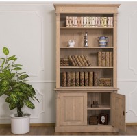 Regalschrank CLASSIC 120x228 cm (BxH) PS471Sup/PS75Bas zweiteilig Landhaus Gründerzeit-Stil Regalschrank CLASSIC 120x228 cm (BxH) PS471Sup/PS75Bas zweiteilig Landhaus Gründerzeit-Stil