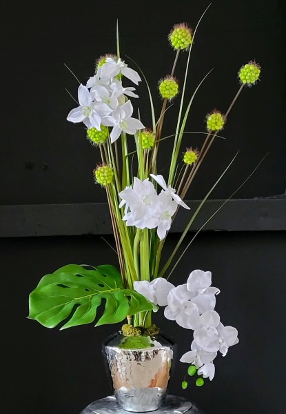 Kunstblumengesteck Blumenarrangement