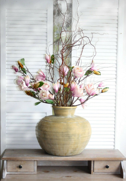 Terrakotta Vase in 2 Größen