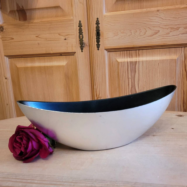 Jardiniere Pflanzschale Silberoptik 39cm