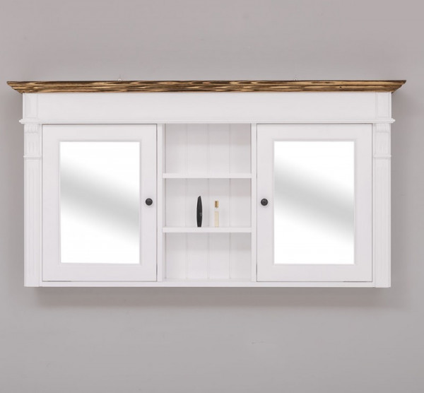Bad Spiegelschrank PS717 Massivholz Landhaus klassisch