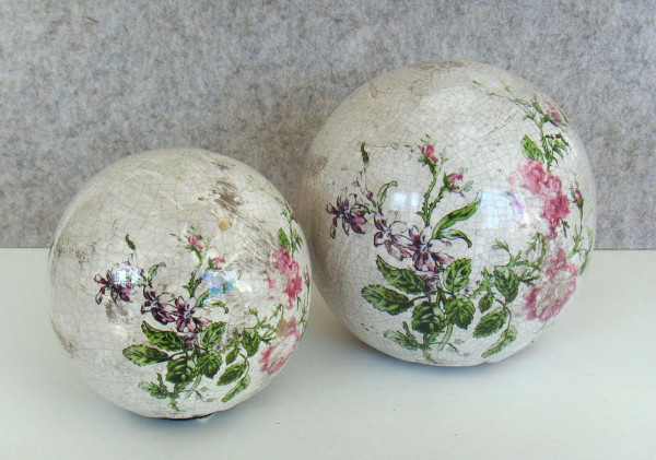 Deko Kugel 2er Set