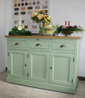 Buffet Sideboard PS232BAS GRÜN-NATUR Buffet Sideboard PS232BAS GRÜN-NATUR