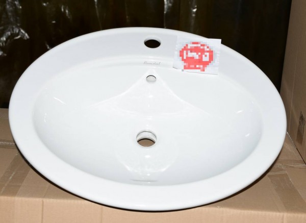 Einbauwaschbecken Waschbecken oval von Antik mit Stil