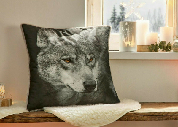 Deko Kissen " Wolf"