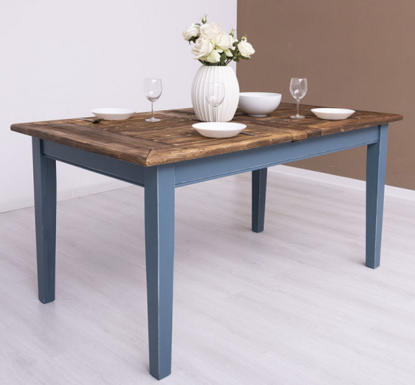 Esstisch PS224, ausziehbar 160/220 cm, 100% Massivholz