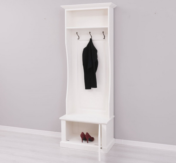 Wandgarderobe Garderobe PS534 Landhaus-Stil BASIC