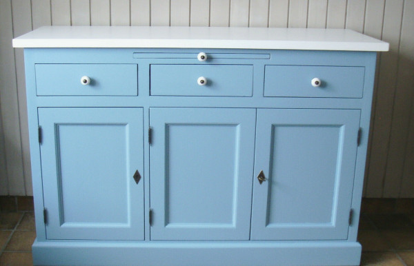 Dekorative Kommode PS232 in Friesisch blau
