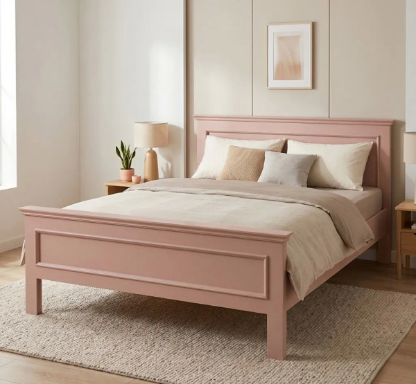 Bett PS114 Massivholz Landhaus 160x200 cm