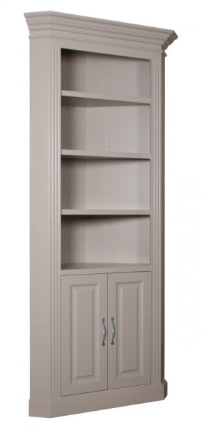 Eckschrank Eckregal XO-004 Landhaus-Stil