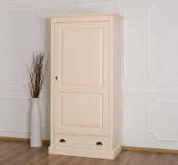 Garderobenschrank, schmaler Kleiderschrank PS293 Landhaus Massivholz Garderobenschrank, schmaler Kleiderschrank PS293 Landhaus Massivholz