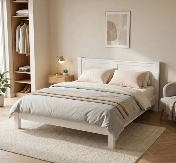 Bett PS613 Massivholz Landhaus 180x200cm