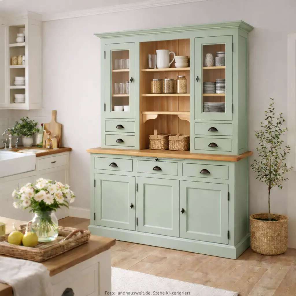 Küchenbuffet Küchenschrank PS232 konfigurierbar Landhaus Massivholz