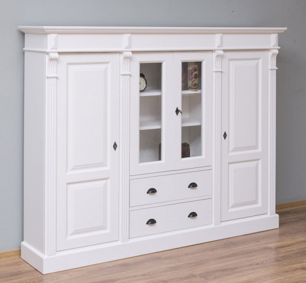 Highboard, Schrank, Wohnzimmerschrank Landhaus CLASSIC PS437 aus 100% Massivholz