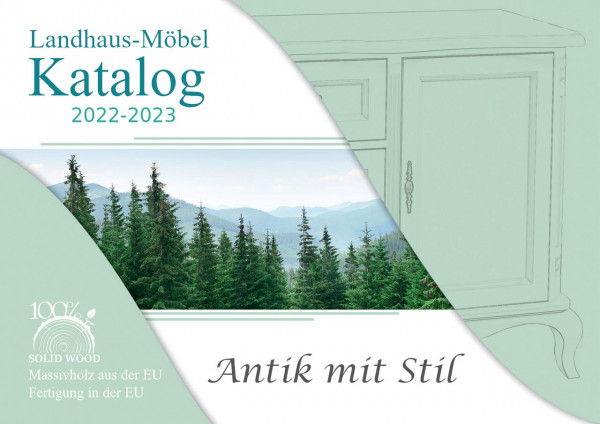 Print-Katalog Landhausmöbel von Antik mit Stil