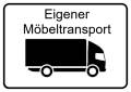 Eigener Möbeltransport