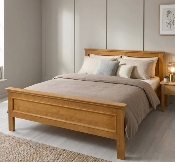 Bett PS114 Massivholz Landhaus 140x200cm